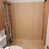 Complete tear out then new wood installed.