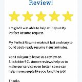 my perfect resume reviews