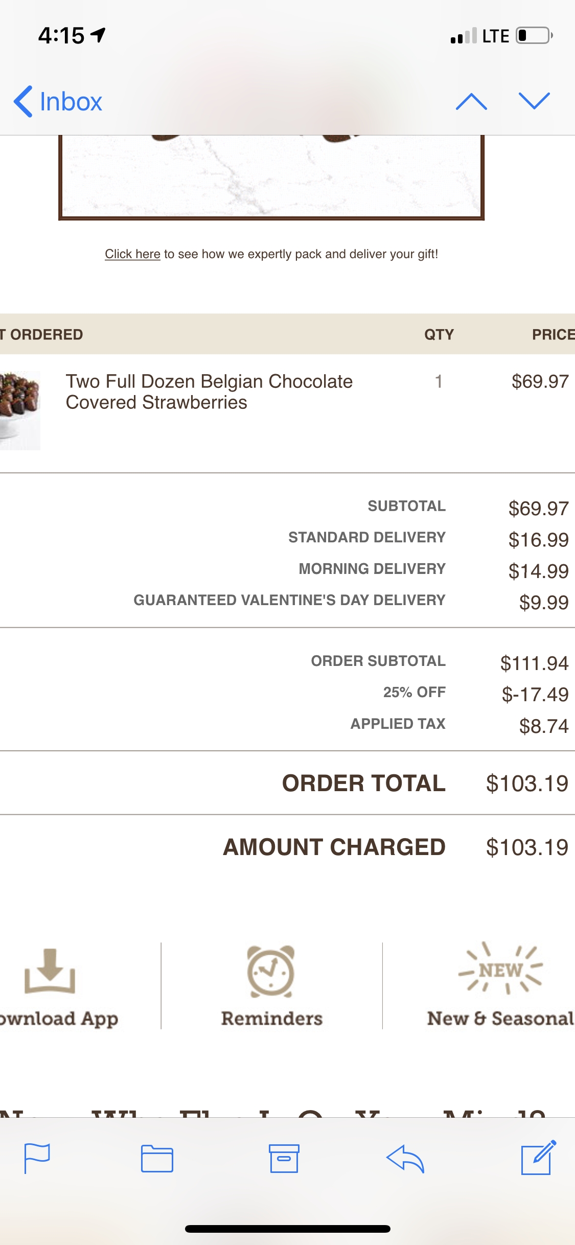 Shari's Berries Reviews 1,435 Reviews of Sitejabber