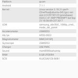 Screen panel is recognized as Samsung s6e3fa5, which is the same as the original.