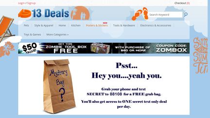 13 deals phone number