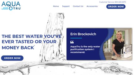 Aquatru Countertop Water Filter Reviews 1 Review Of Aquatruwater