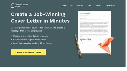 cover letter now.com reviews