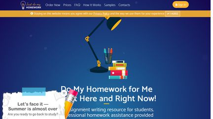 Just do my homework