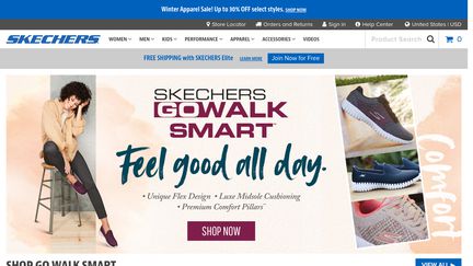 the skechers website