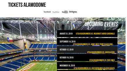 Alamodome Football Seating Chart