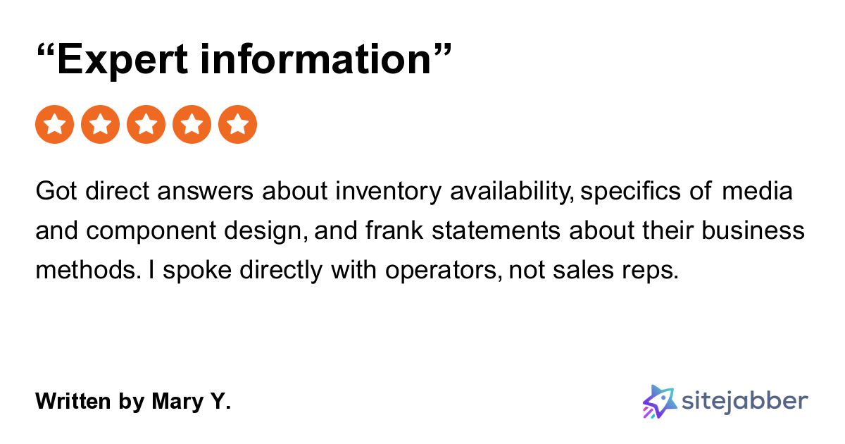 5Star Review of Aqua Science “Expert information”