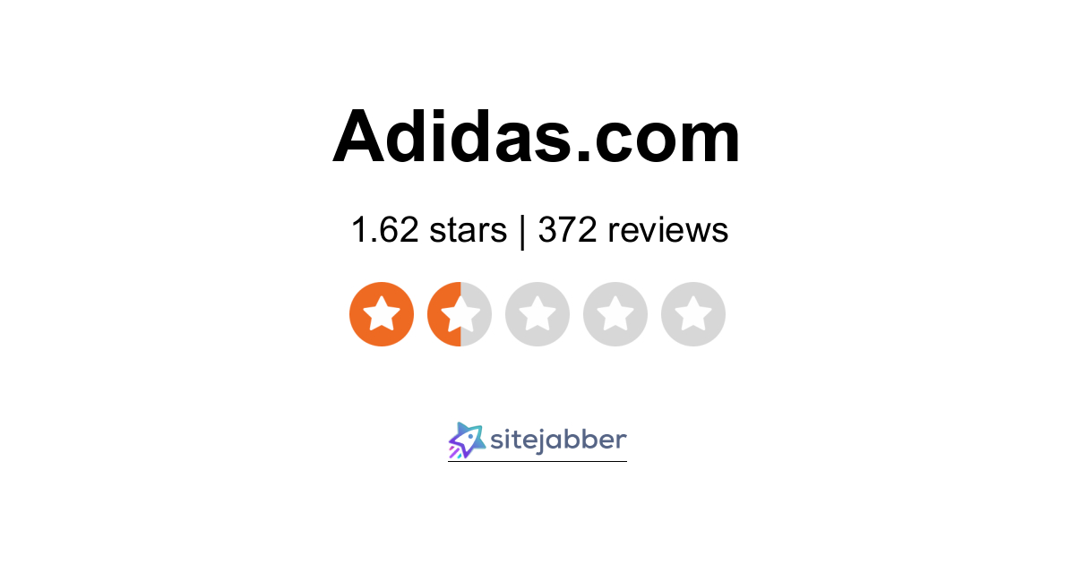 Fictief luisteraar Extreem belangrijk Adidas Reviews - 336 Reviews of Adidas.com | Sitejabber