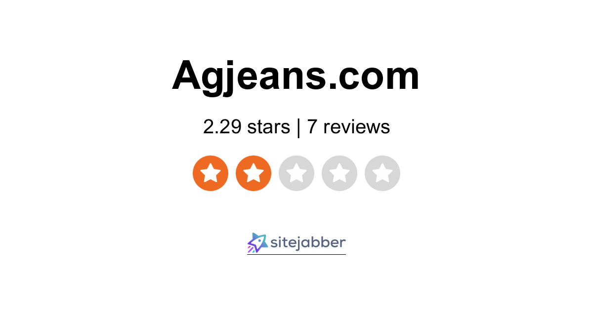 ag jeans men's review
