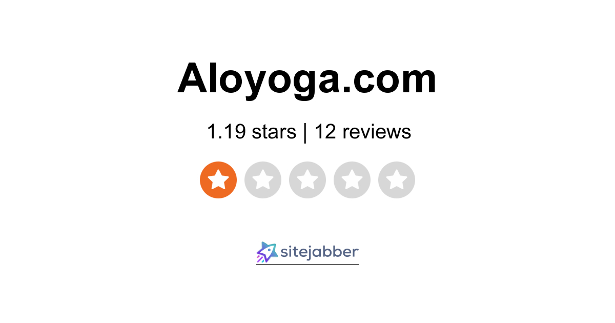 Alo Yoga Reviews - 12 Reviews of Aloyoga.com