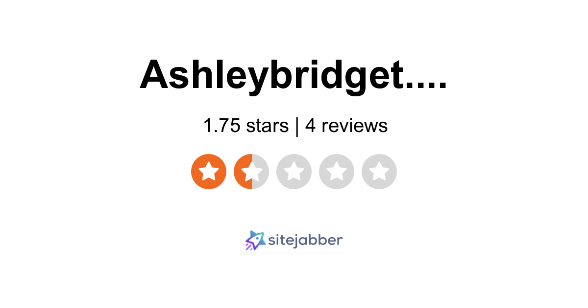 Ashley Bridget Reviews - 4 Reviews of  | Sitejabber