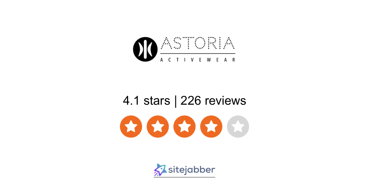 Astoria Activewear Reviews - 226 Reviews of Astoria-activewear.com