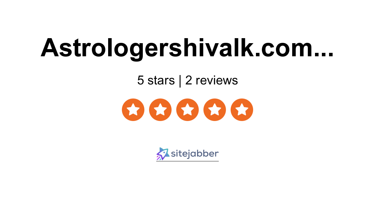 Astrologer Shivalk Reviews - 2 Reviews of Astrologershivalk.com ...