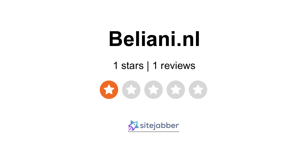 Benadrukken esthetisch bout Beliani.nl Reviews - 1 Review of Beliani.nl | Sitejabber