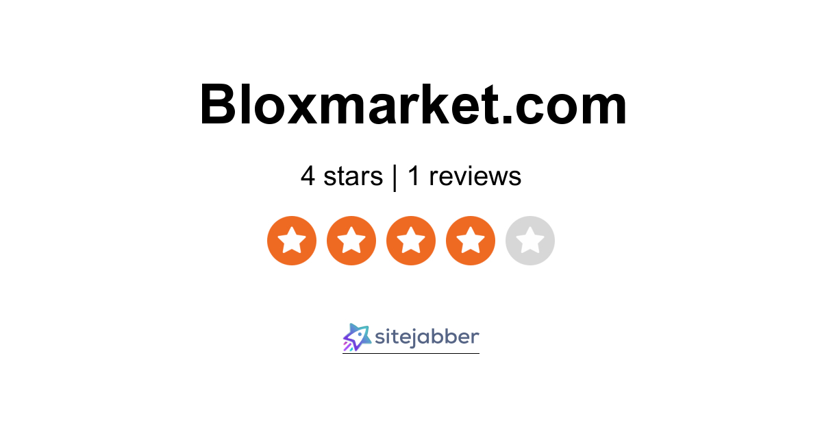 Bloxmarket Reviews 1 Review Of Bloxmarket Com Sitejabber - http bloxmarket com robux