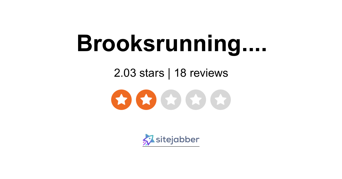 Reviews of Brooksrunning.com 