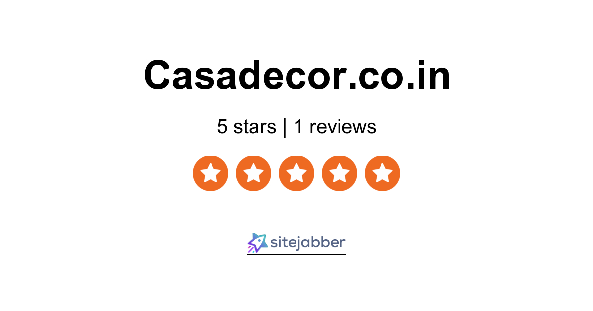 Casadecor Co In Reviews 1 Review Of Casadecor Co In Sitejabber