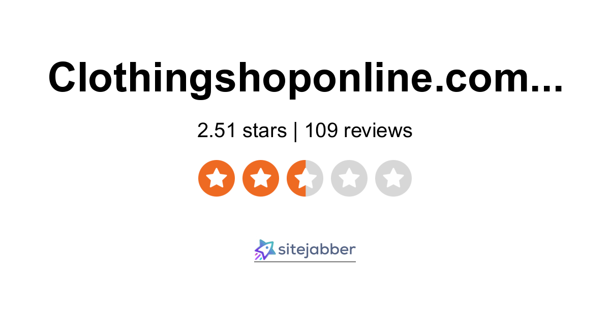 Clothing Shop Online Reviews  Read Customer Service Reviews of  clothingshoponline.com