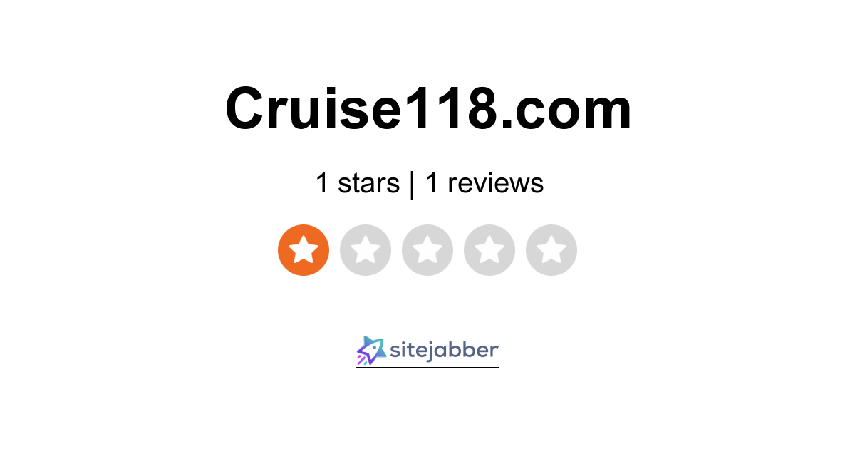 reviews for cruise 118