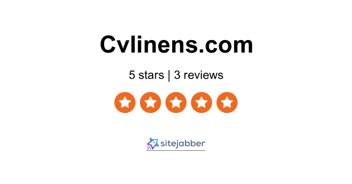CVLinens Reviews - 3 Reviews of Cvlinens.com