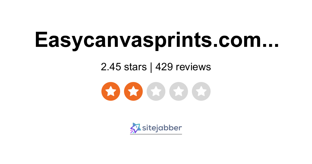 EasyCanvasPrints Reviews - 319 Reviews of Easycanvasprints.com | Sitejabber