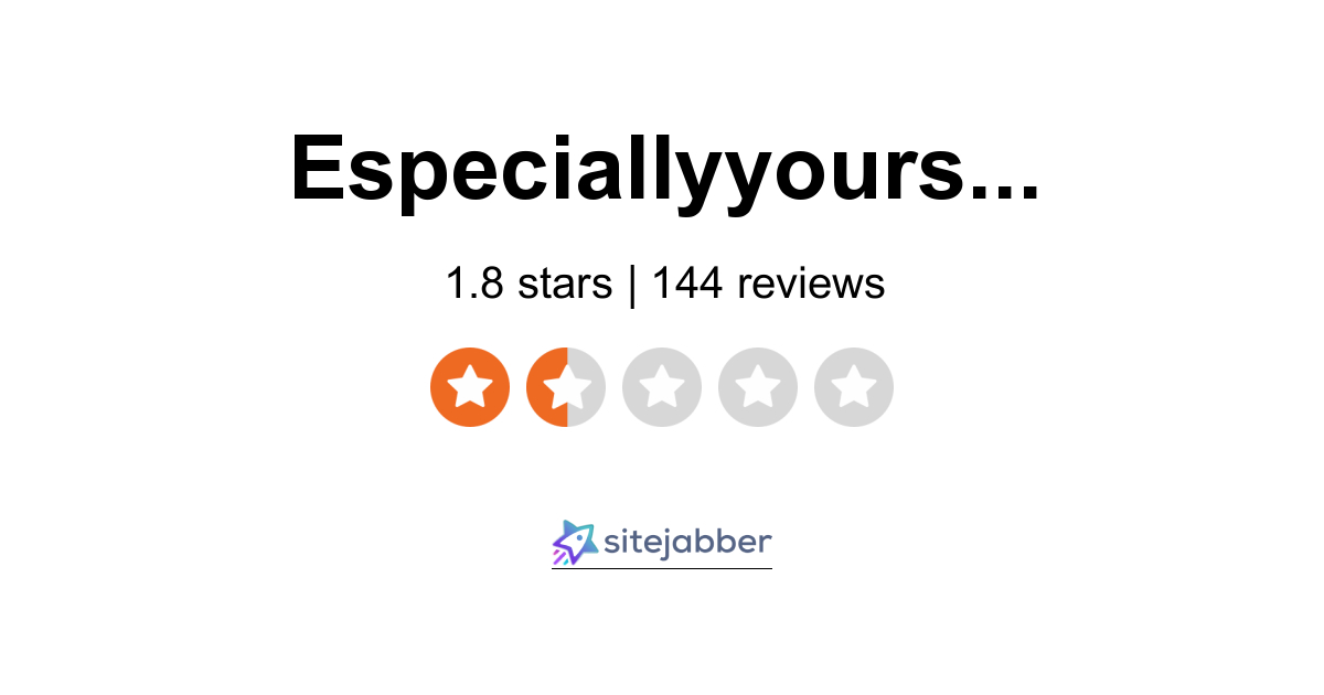 EspeciallyYours Reviews - 144 Reviews of Especiallyyours.com