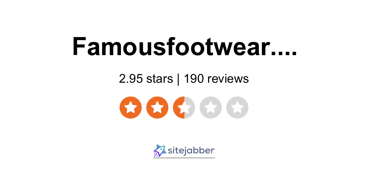 Famous Footwear Reviews - 190 Reviews of Famousfootwear.com