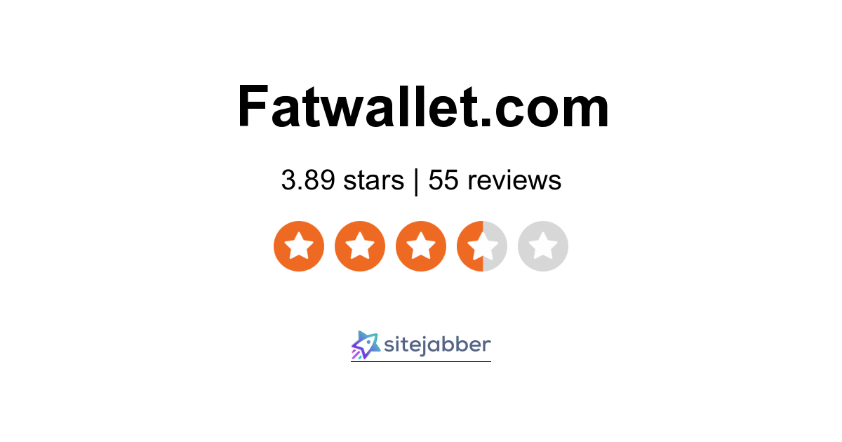 Fatwallet Reviews 54 Reviews Of Fatwallet Com Sitejabber