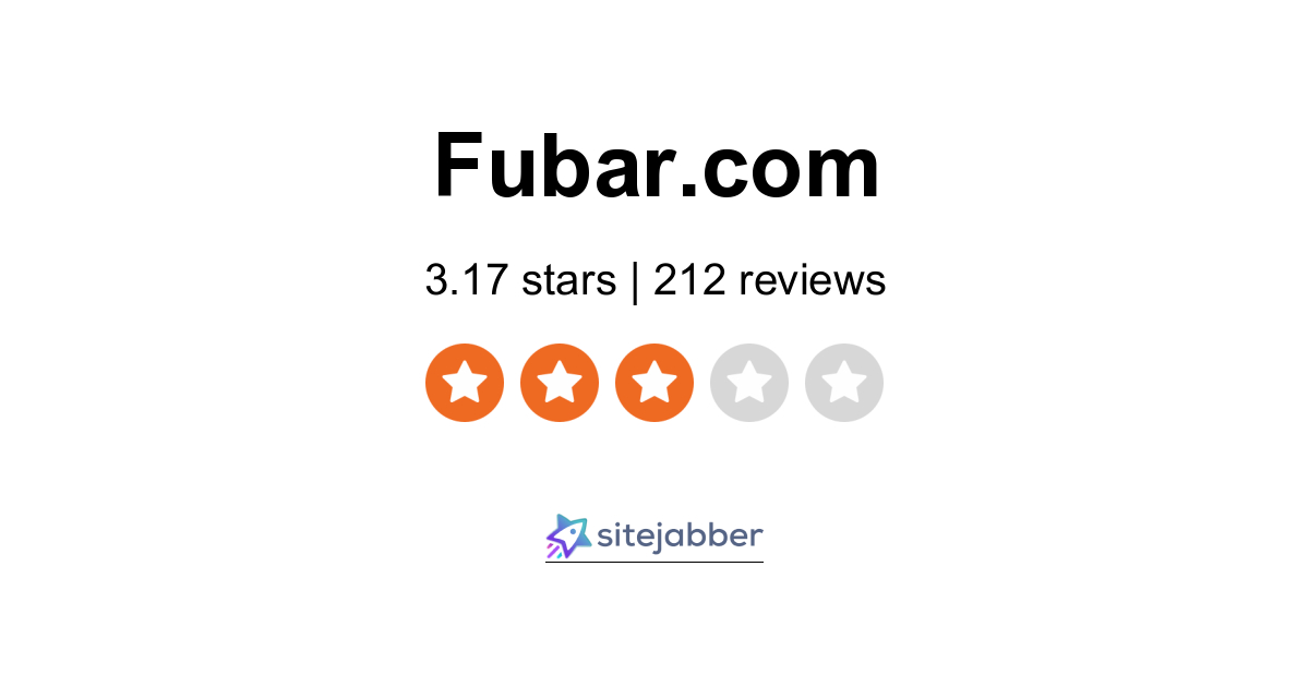 Fubar Reviews - 205 Reviews of Fubar.com | Sitejabber
