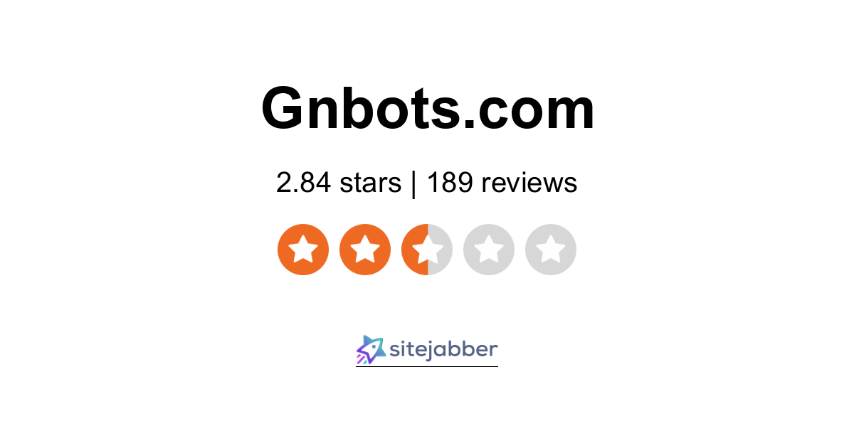 GN Bots Reviews - 189 Reviews of Gnbots.com