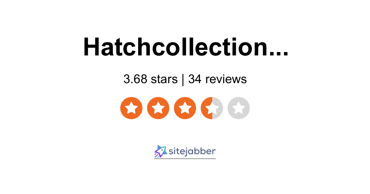 HATCH Reviews - 34 Reviews of Hatchcollection.com