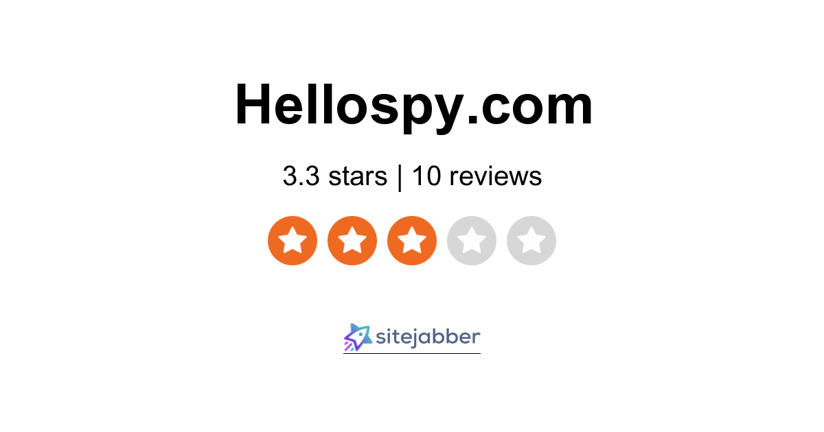 HelloSpy Reviews - 10 Reviews of Hellospy.com | Sitejabber
