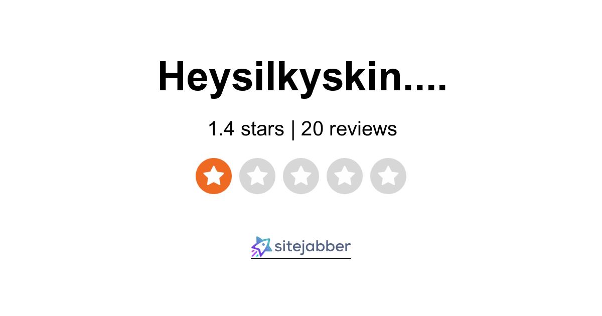 What are your reviews of Hey Silky Skin? Is heysilkyskin.com a legit  website? - Quora