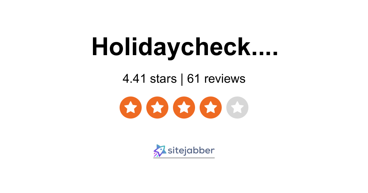 HolidayCheck Reviews - 58 Reviews of Holidaycheck.com | Sitejabber