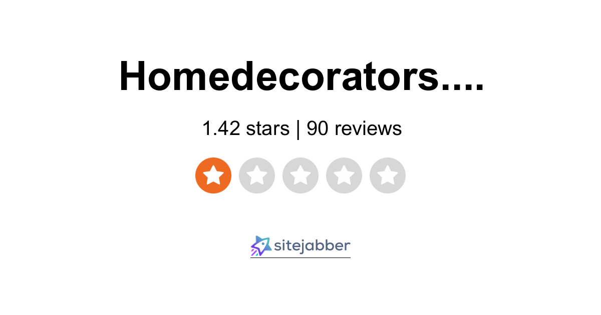 HomeDecorators Reviews - 87 Reviews of Homedecorators.com | Sitejabber