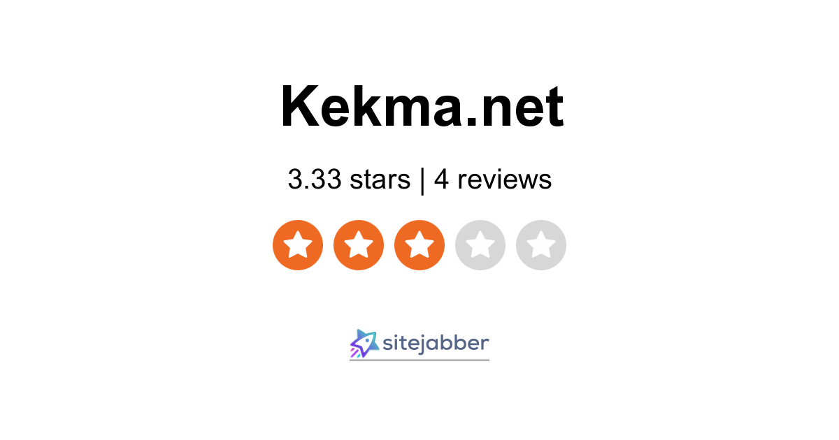 Kekma.net Reviews - 4 Reviews of Kekma.net | Sitejabber
