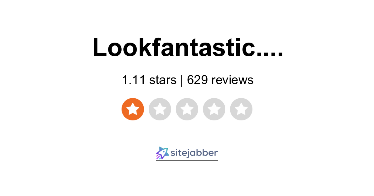 Woud werper capaciteit Look Fantastic Reviews - 576 Reviews of Lookfantastic.com | Sitejabber