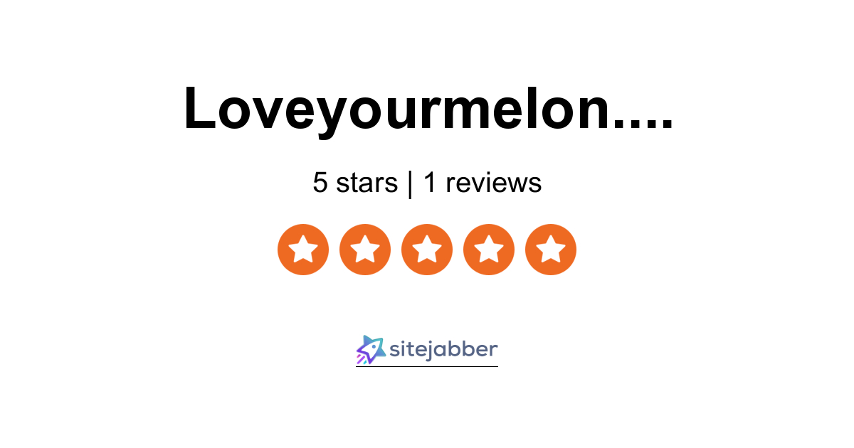 Love Your Melon Reviews 1 Review of Sitejabber