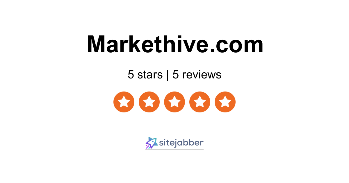 Markethive Reviews - 5 Reviews of Markethive.com | Sitejabber
