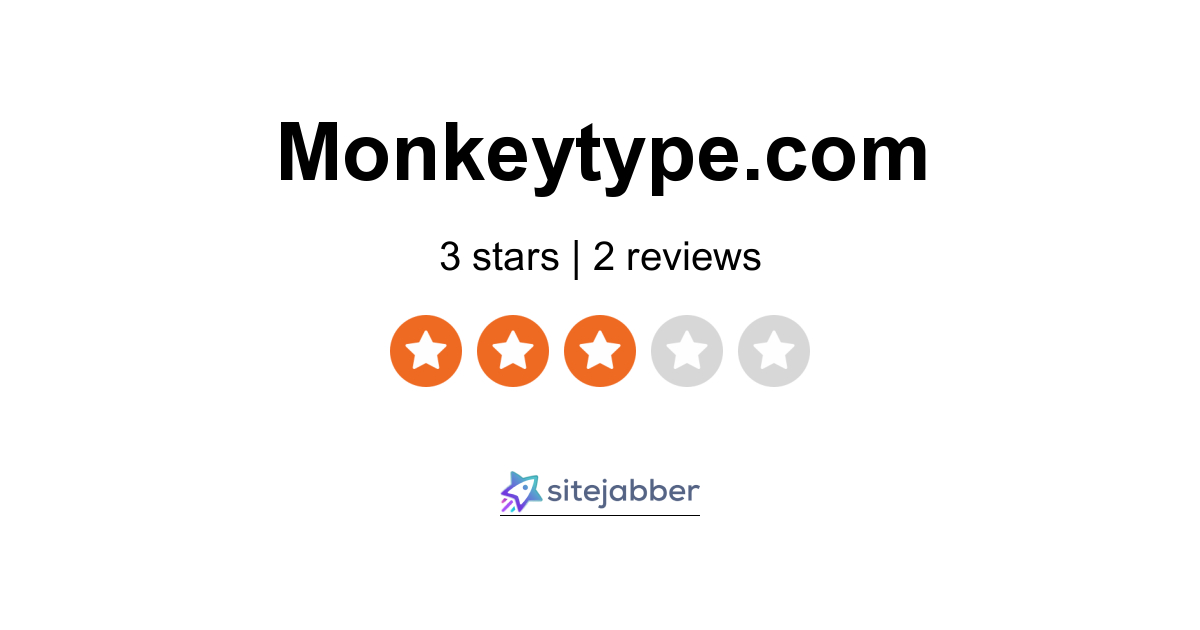 monkeytype.com Reviews  Read Customer Service Reviews of monkeytype.com