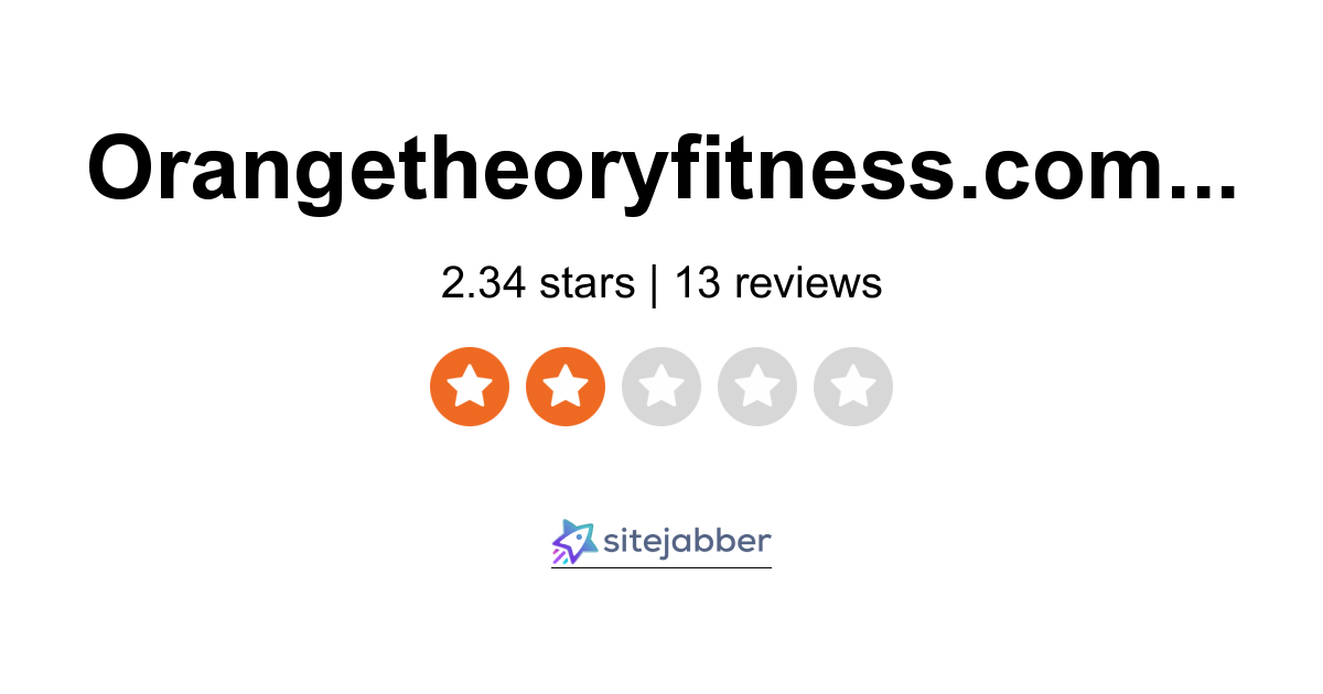 Orangetheory Reviews - 13 Reviews of Orangetheoryfitness.com