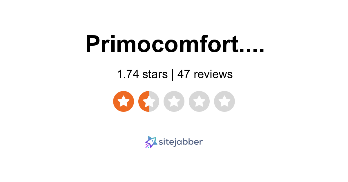 Primo Comfort Reviews - 47 Reviews of Primocomfort.com