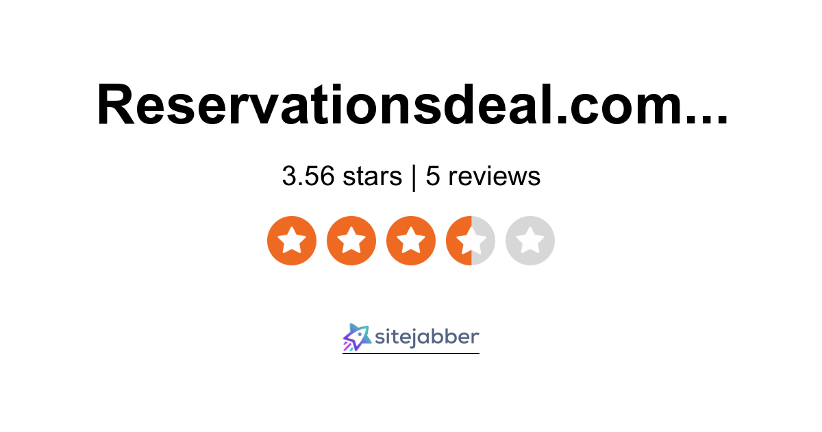 Reservations Deal Reviews - 5 Reviews of Reservationsdeal.com