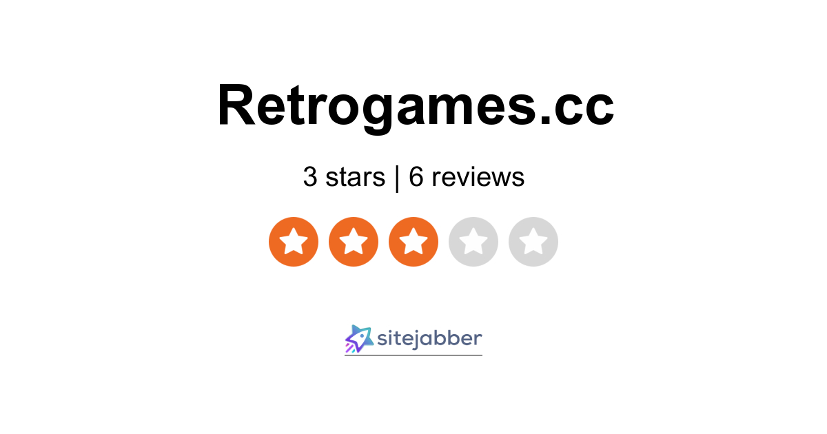 RetroGames Reviews - 4 Reviews of Retrogames.cc | Sitejabber