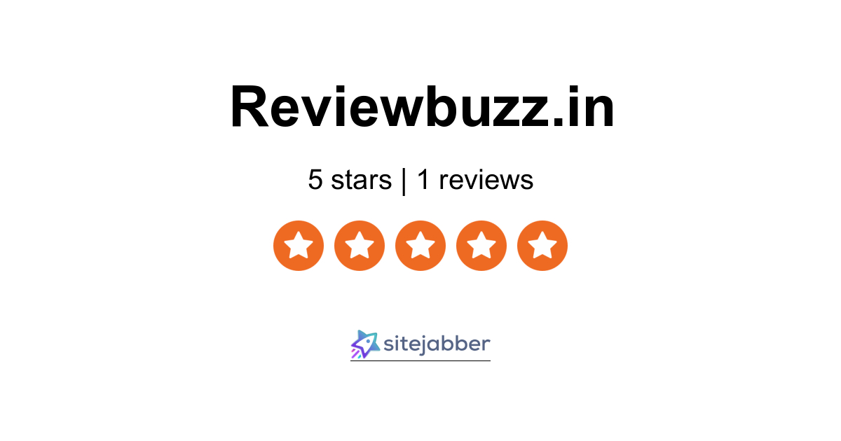 Reviewbuzz.in Reviews - 1 Review of Reviewbuzz.in | Sitejabber