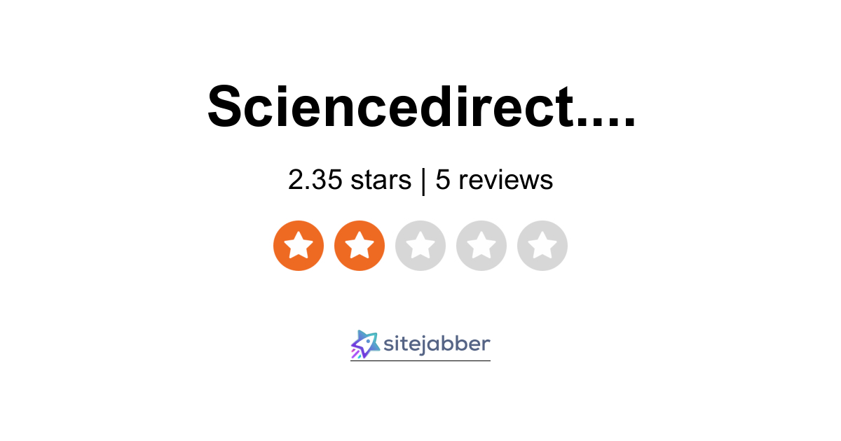 Direct science Wikipedia:Elsevier ScienceDirect