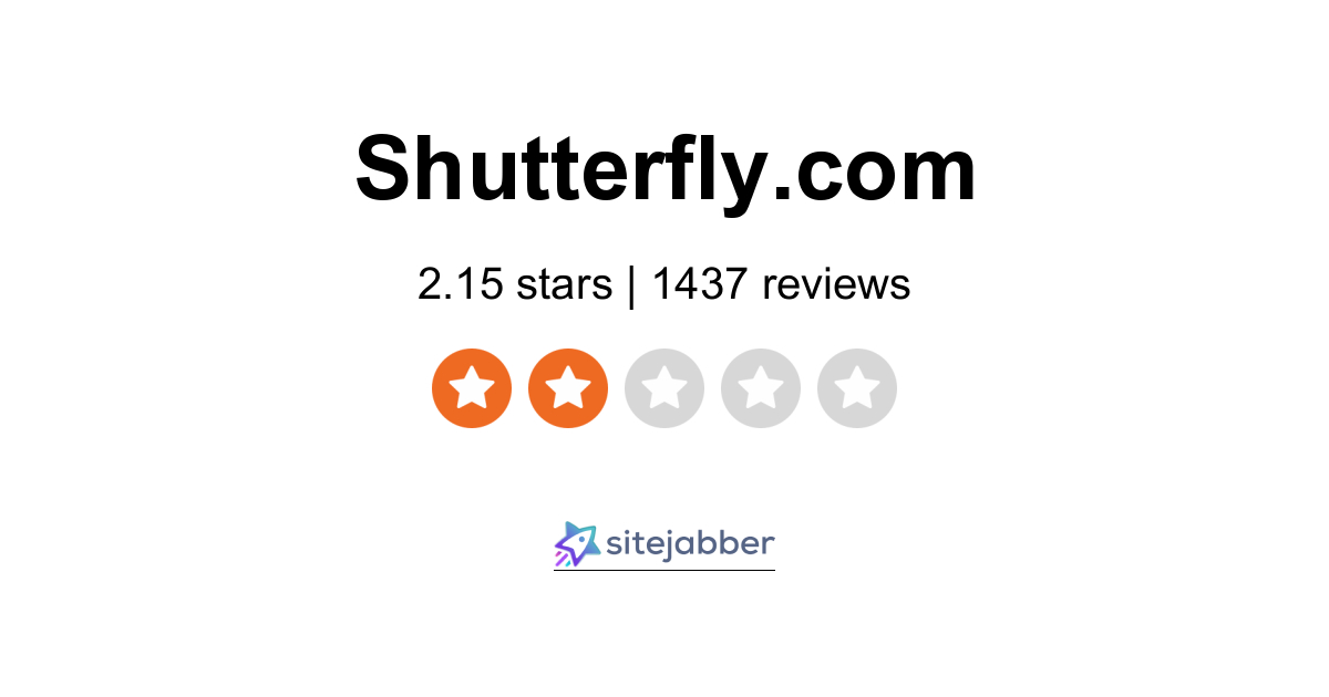 Shutterfly Reviews - 1,176 Reviews of Shutterfly.com | Sitejabber