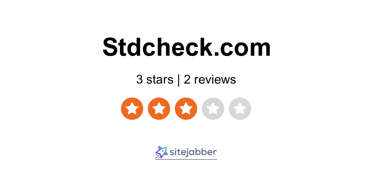 Stdcheck Scam Tex (May) Another Scam or Legit site?