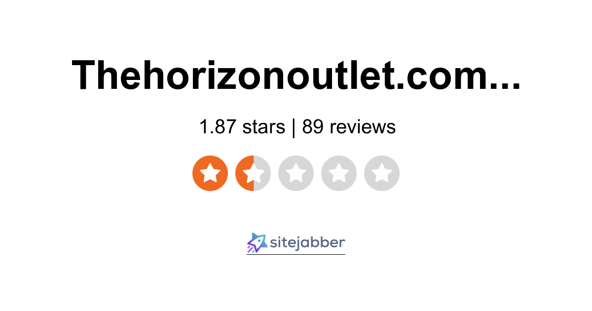 Horizon Outlet Reviews - 76 Reviews of Thehorizonoutlet.com ...