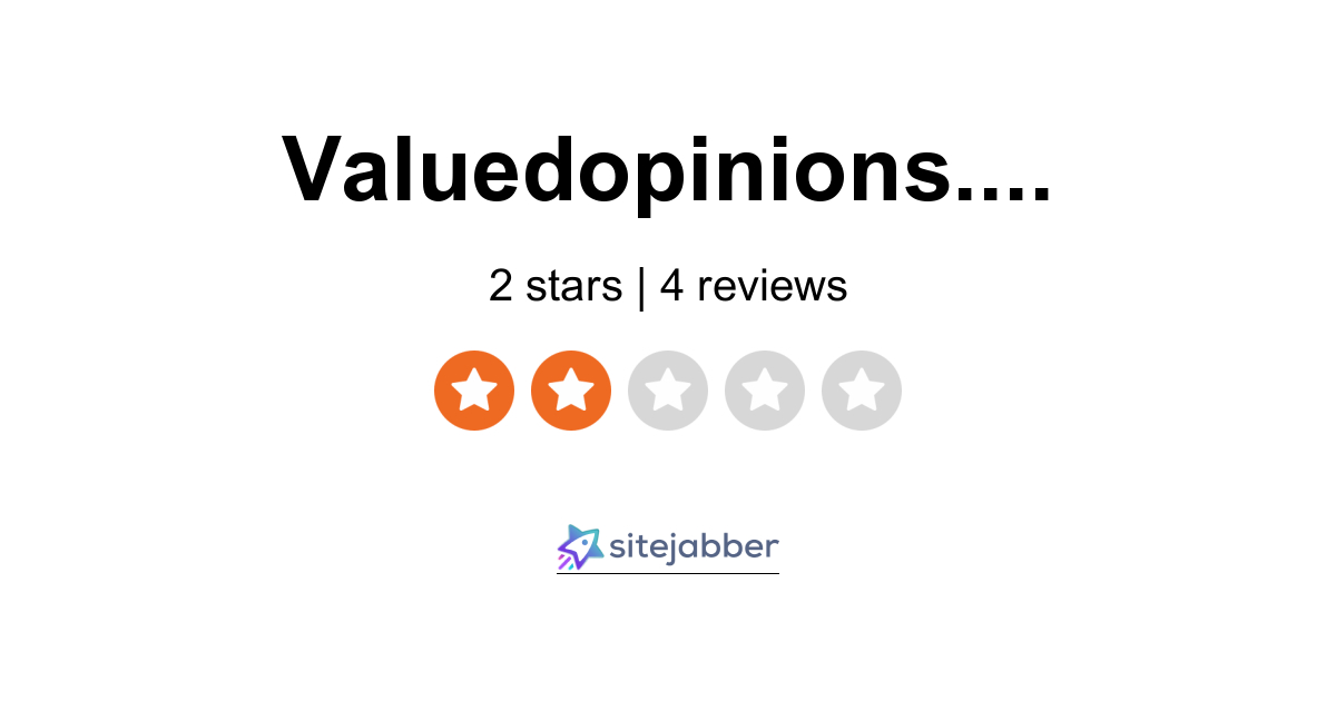 Valued Opinions UK Reviews - 3 Reviews of Valuedopinions.co.uk ...